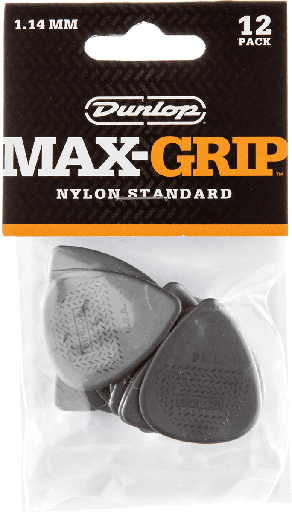 [449P1.14] Dunlop 449P1.14 Max-Grip Nylon Standard 1.14mm (12)