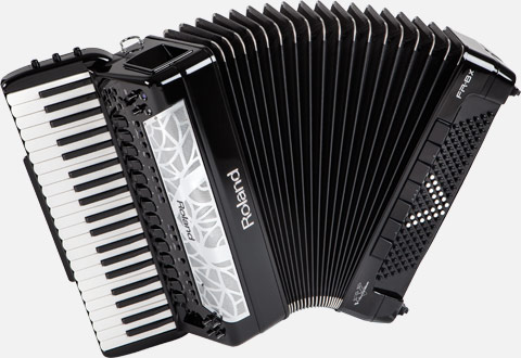 [FR-8X] Roland FR8X BK V-Accordion