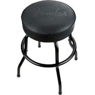 [9192022001] Fender Embossed Black Logo Barstool 24"