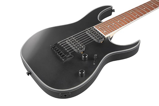 [RG7421EXBKF] Ibanez RG7421EXBKF 7-String Black Flat