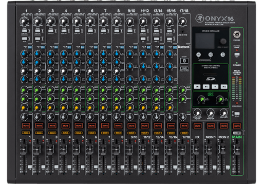 [SMK ONYX16] Mackie ONYX16 Mixer USB 16 Canaux + Effets