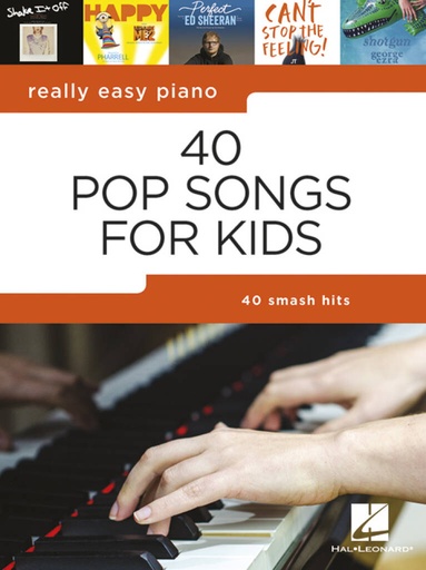[HL00357170] Really Easy Piano: 40 Pop Songs for Kids