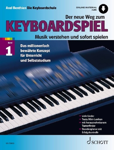 [SCHED7280-96] Der Neue Weg Zum Keyboardspiel Band 1