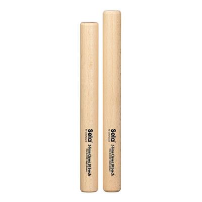 [SEL283 |] Sela 2-tone claves 20mm Ritmestokken