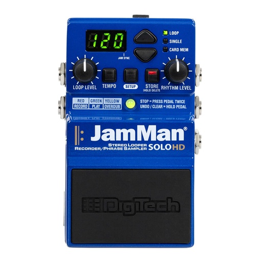 [DGTJMSHD] DigiTech Jam Man Solo HD Stereo Looper