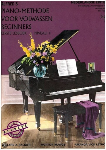 [9789082053258] Alfred's Pianomethode Volwassen Beginners Niveau 1