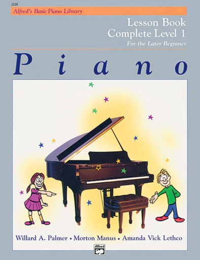 [ALF002229] Alfred's Basic Piano Library Lesson 1 Complete