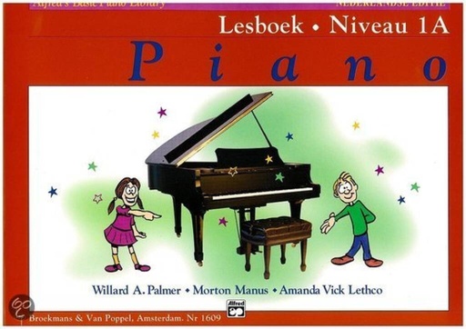 [BVP1609] Alfred's Basic Piano Library Lesboek Niveau 1A