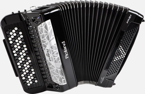 Roland FR-8XB BK V-Accordion (button)