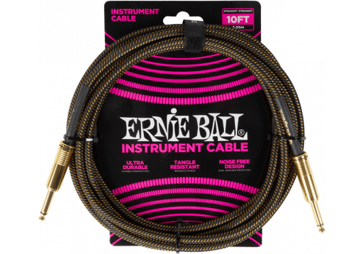 [EB 6428] Ernie Ball 6428 Jack Mono Pay Dirt 3m