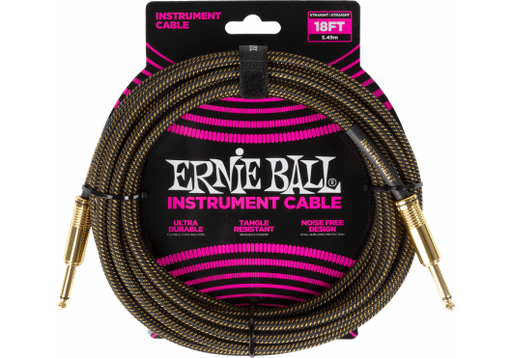 [EB 6432] Ernie Ball 6432 Jack Mono Pay Dirt 5,5m