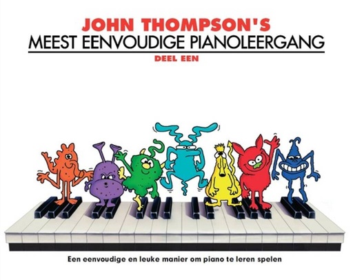[WMR000517] John Thompson's Meest Eenvoudige Pianoleergang 1