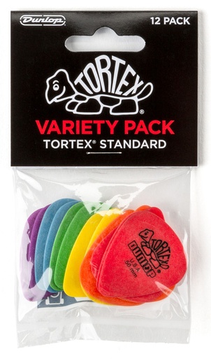 [PVP418] Dunlop PVP418 Variety Pack Tortex Standard (12)