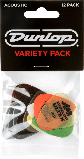 [PVP112] Dunlop PVP112 Variety Pack Acoustic (12)