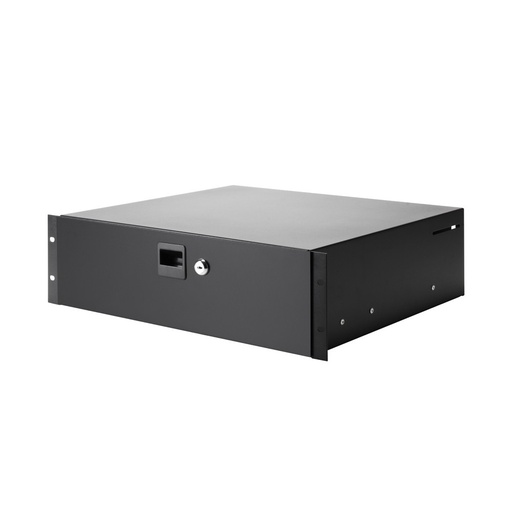 [87403] Adam Hall 87403 RACK DRAWER 03 19" 3U Rack Drawer With Lock Steel