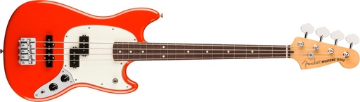 [0140490558] Fender Player II Mustang Bass PJ Coral Red