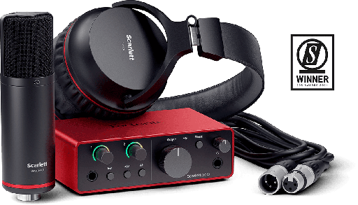 [815301001546] Focusrite Scarlett Solo Studio 4th Gen