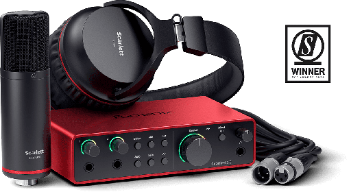 Focusrite Scarlett 2i2 Studio 4th Gen