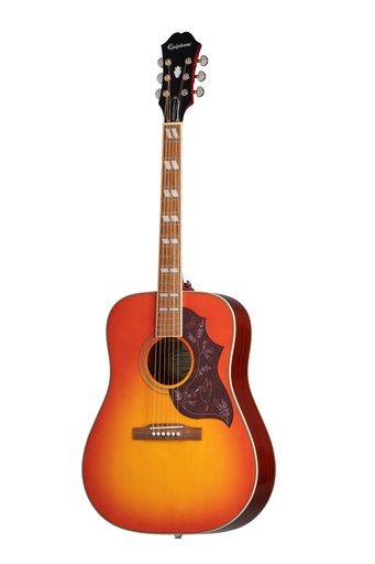 [EEHBFCNH1] Epiphone Hummingbird Studio Faded Cherry Sunburst