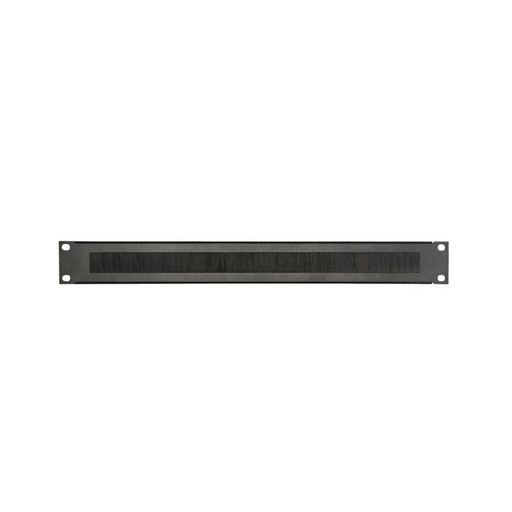 [87221Brush] Adam Hall 87221 19" Rack Panel 1U With Brush