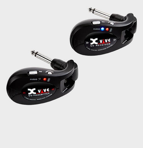 [XV U2 BK] Xvive U2 Black Wireless Gitaar Systeem