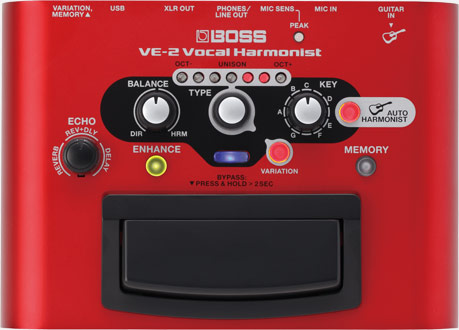 [VE-2] Boss VE2 Vocal Harmonist Pedal
