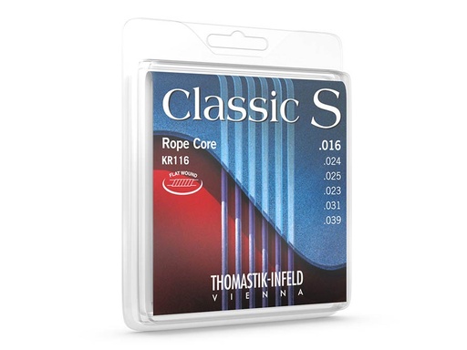 [THKR-116] Thomastik-Infeld KR-116 Classic S Rope Core Flatwound