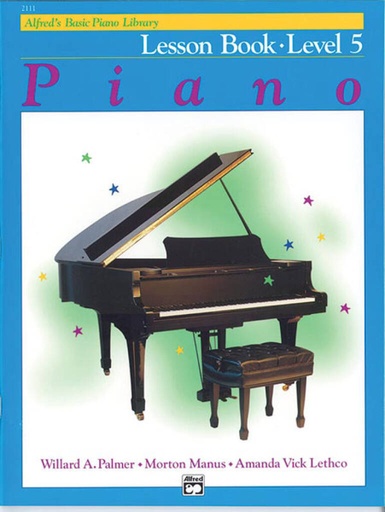 [ALF002111] Alfred's Basic Piano Library Lesson Level 5
