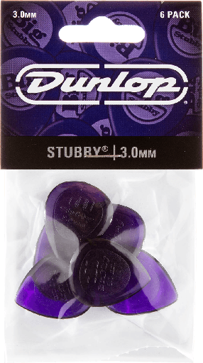 [474P300] Dunlop 474P300 Stubby Jazz 3,00mm (6)