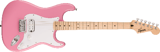 [0373302555] Squier Sonic Stratocaster HT H Flash Pink