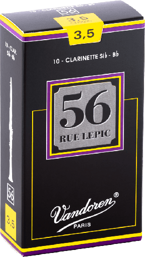 [CR5035] Vandoren Klarinet Si B N°3,5 Rue Lepic