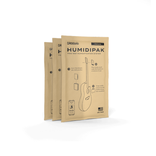 [PW-HPAP-03] D'Addario Humidipak Absorb Replacement Packs 3-Pack PW-HPAP-03