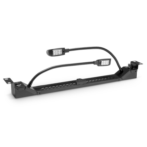 [87463] Adam Hall 19" Parts AH RACK LIGHT 01 GN WHITE BLUE
