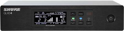 [QLXD4E-H51] Shure QLX-D Digital Wireless Receiver H51 534-598MHz
