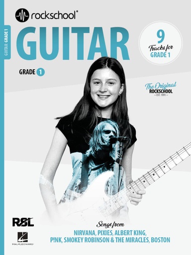 [HL01430740] Rockschool Guitar Grade 1 (2024)  