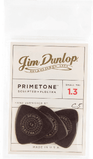 [517P130] Dunlop 517P130 Primetone Small Triangle Smooth 1.3mm (3)