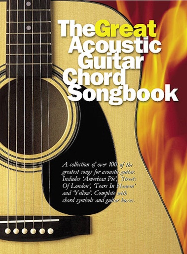 [MUSAM969496] The Great Acoustic Guitar Chord Songbook