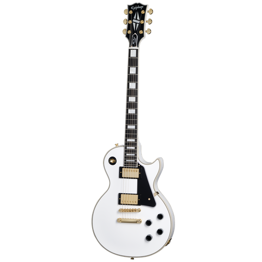 [ECLPCAWGH1] Epiphone Les Paul Custom Inspired by Gibson Custom Alpine White
