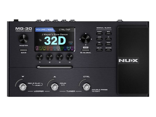 [Mg-30] Nux MG30 Multi-Effects professioneel multi-effectpedaal