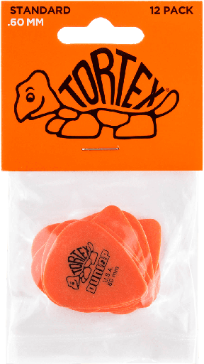 [418P60] Dunlop 418P60 Tortex Standard .60mm (12)