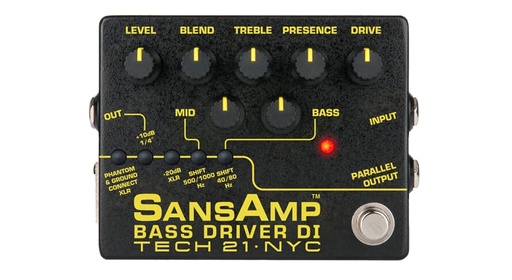 [T21SABDV2] Tech 21 SansAmp Bass Driver DI V2