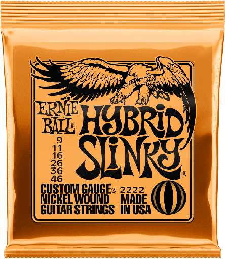 [EB2222] Ernie Ball 2222 Hybrid Slinky 9-46