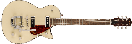 [2507190505] Gretsch G5210T-P90 Electromatic® Jet™ Two 90 Single-Cut with Bigsby®, Laurel Fingerboard, Vintage White