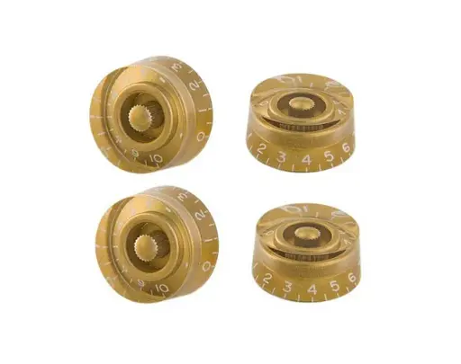 Gibson PRsK-020 Top Speed Knobs Gold 4 Pack 