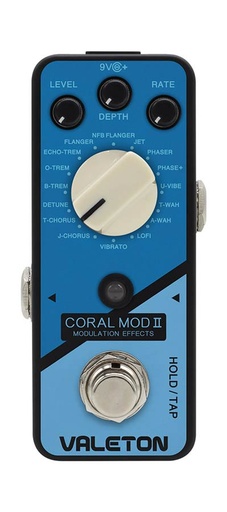 [CRL-8] Valeton CRL-8 Coral MOD II 16 Types Of 24-bit Digital Modulation