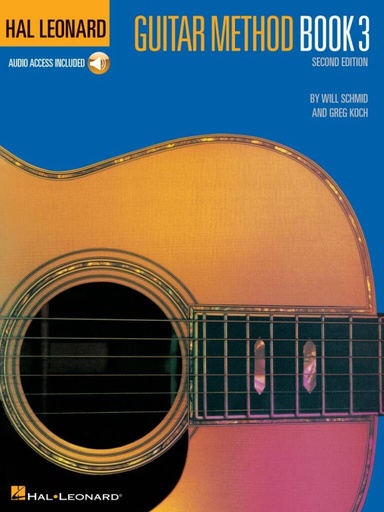 [HL00697316] Hal Leonard Guitar Method Book 3 + Audio