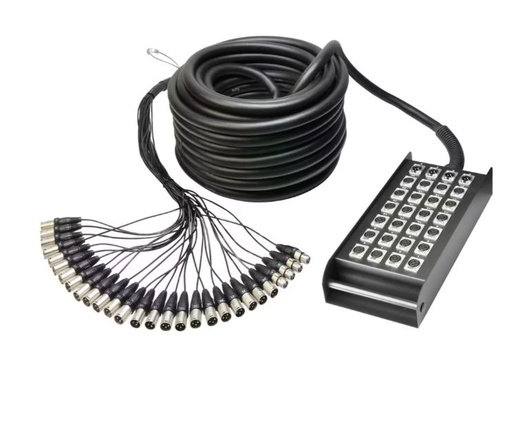 [K28C30] Adam Hall K28C30 28 Channel Multicore Stagebox 24 x Send & 4 x Return 30m