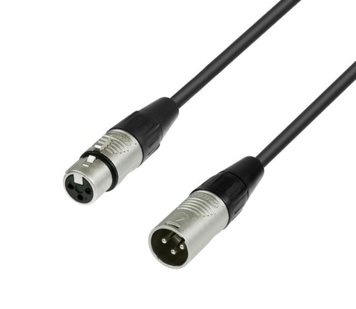 [K4MMF1000] Adam Hall K4MMF1000 XLR Female - XLR Male 10m