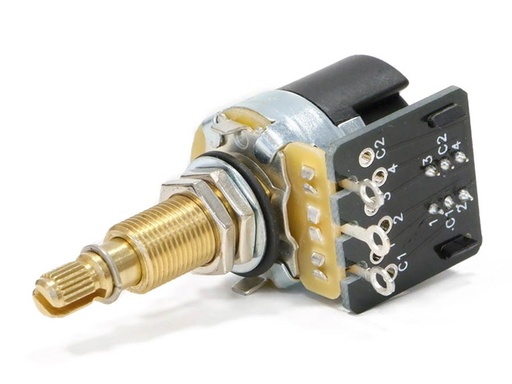 [CTS500DPDT] CTS 500K Audio Taper Push-Pull Long Bushing CTS500DPDT