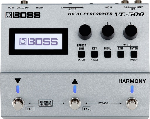 [VE-500] Boss VE500 Vocal Performer Pedal